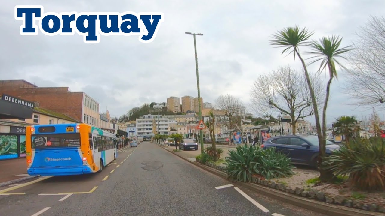 A Drive with us production 05/01/23 seafront - Torwood Street - Wellswood via Babbacombe Rd Torquay