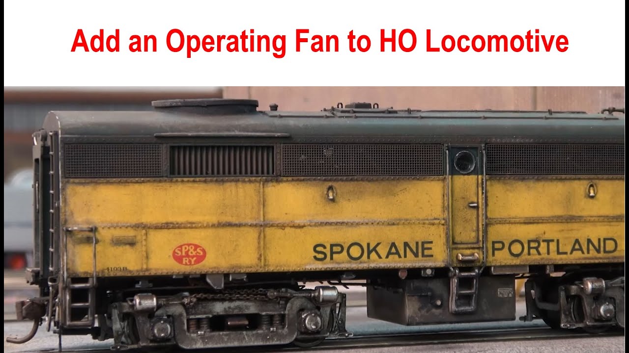 Operational HO Locomotive Fan