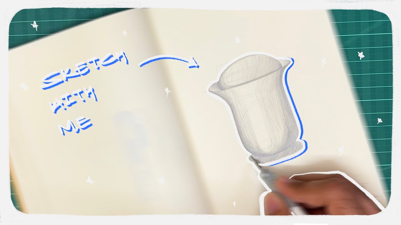 sketch with me — stone by nendo