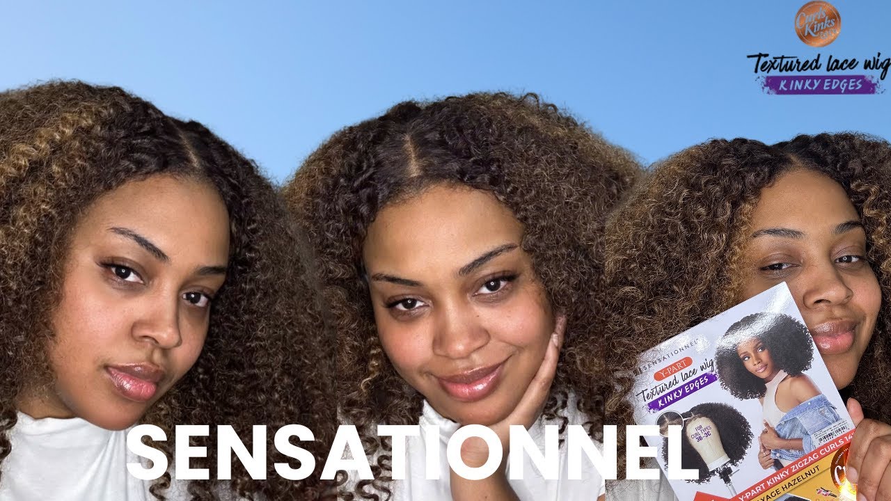Absolute Banger I Sensationnel Y Part Zig Zag Curls I Is it my hair or naw?