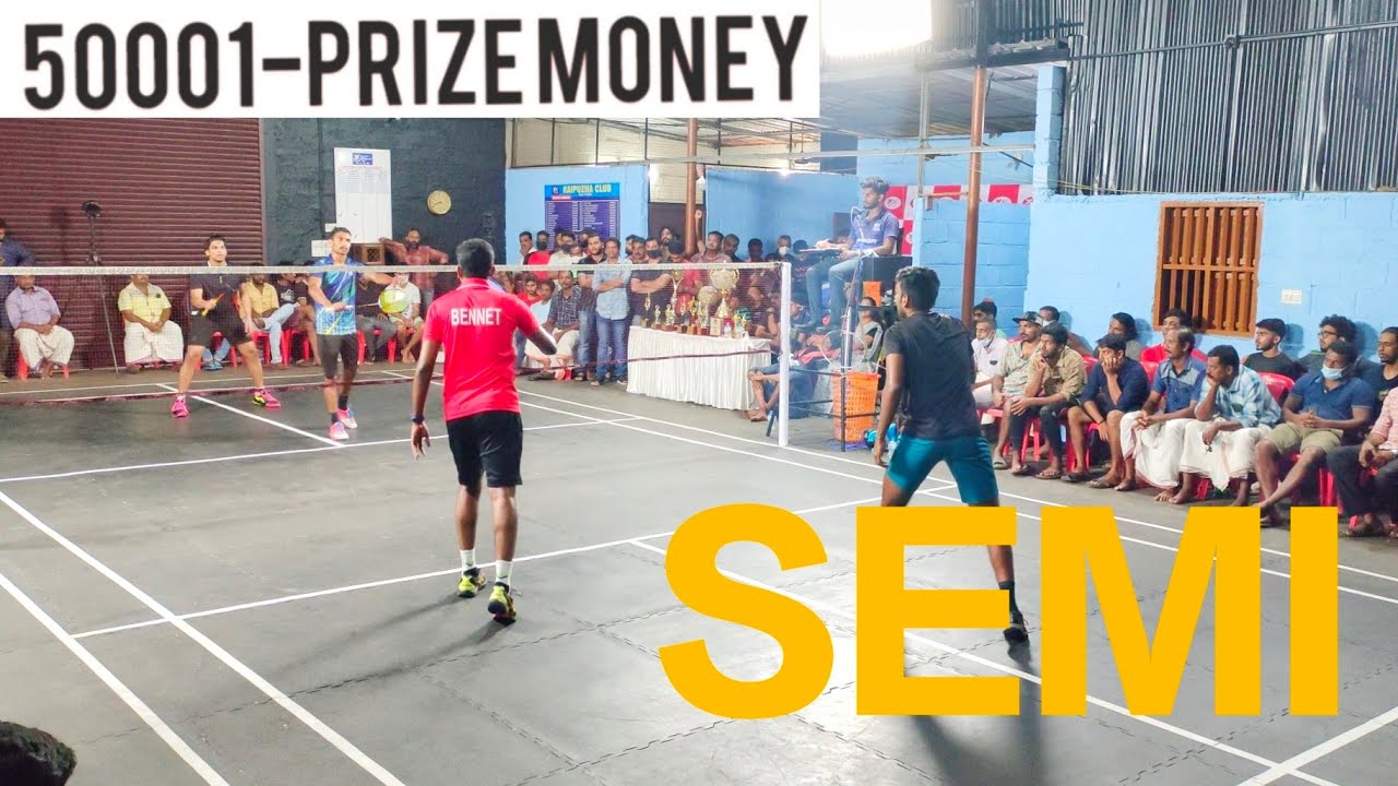BENNET ANTONY/ARYAN V/S JAISON/UNNI 9th JOYEES ALL KERALA BADMINTON TOURNAMENT | BADMINTONPOWERGAMES