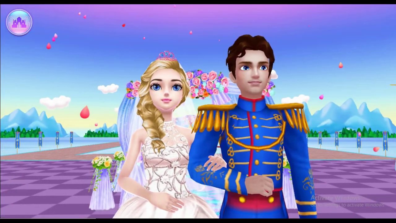 Ice Princess Royal Wedding Day - Play Fun Spa,Makeup,Dress Up & Cake Design Wedding Games For Girls