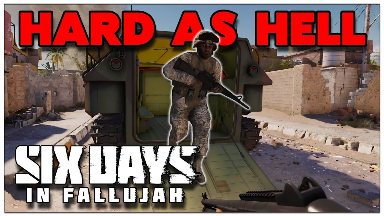 HARDEST game we've ever played - Six Days in Fallujah
