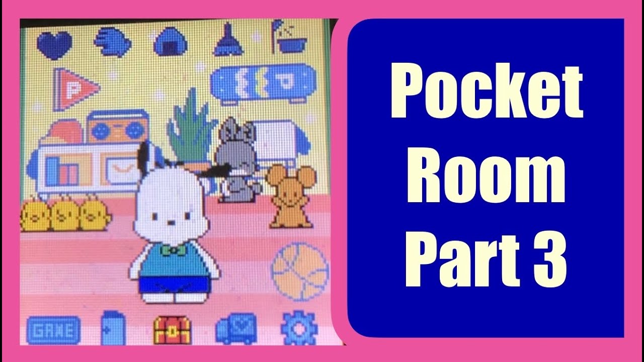 New Release Bandai Pocket Room Sanrio Characters Virtual Pet Part 3 #vpet #sanrio #gameplay