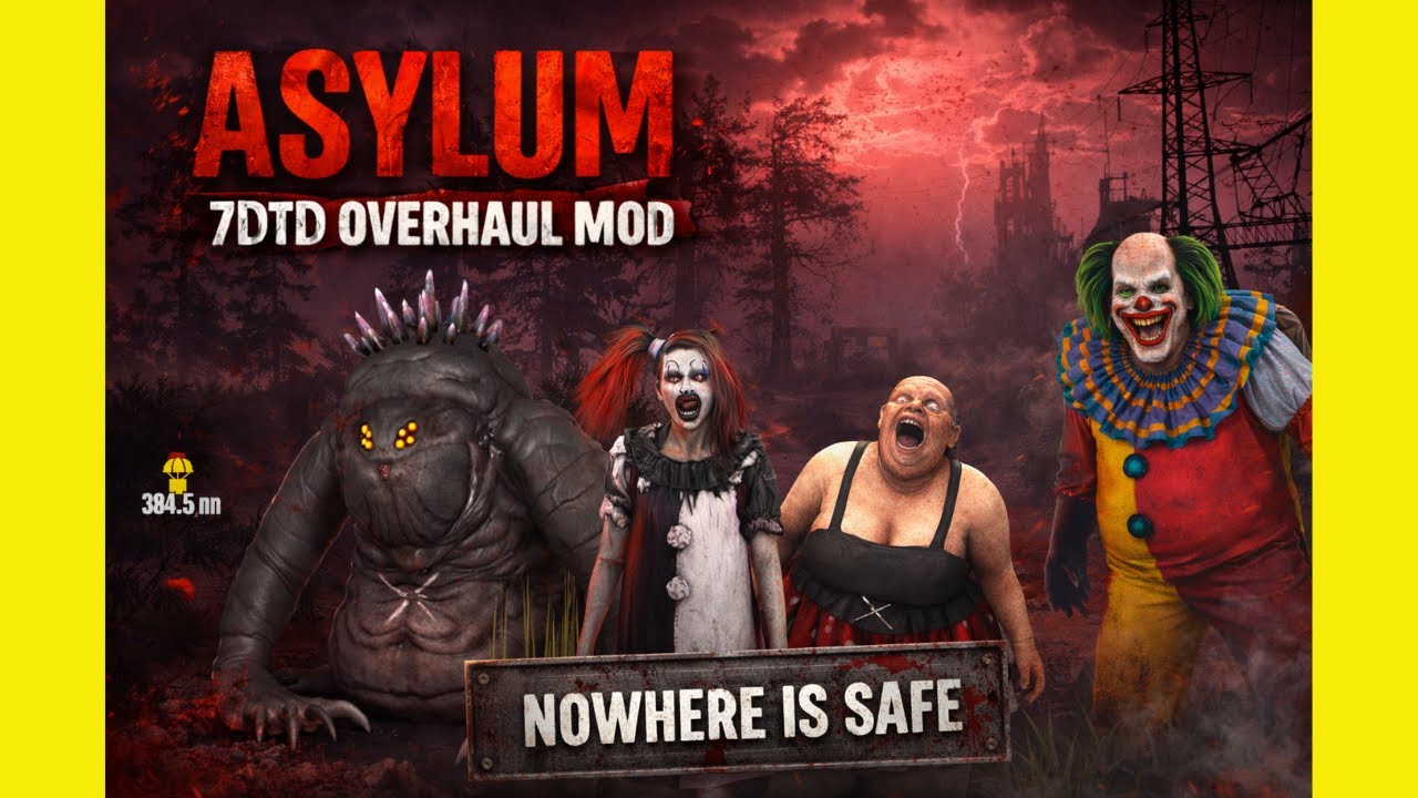 This ASYLUM POI BROKE Me | The Asylum Overhaul Mod (Full Exploration)