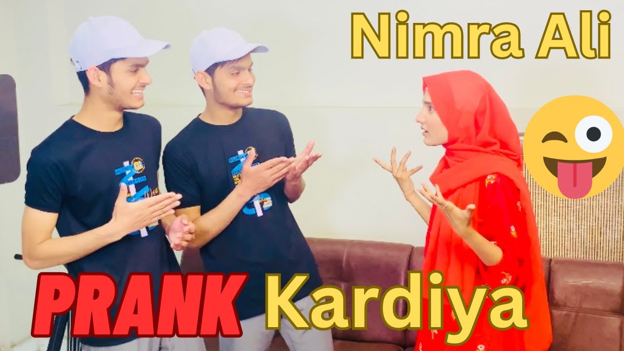 Nimra Ali ky saath Prank Kardiya😂With Twinbhai🤪#viral#twinbrother#nimraali#viral#twinsbrother#twin