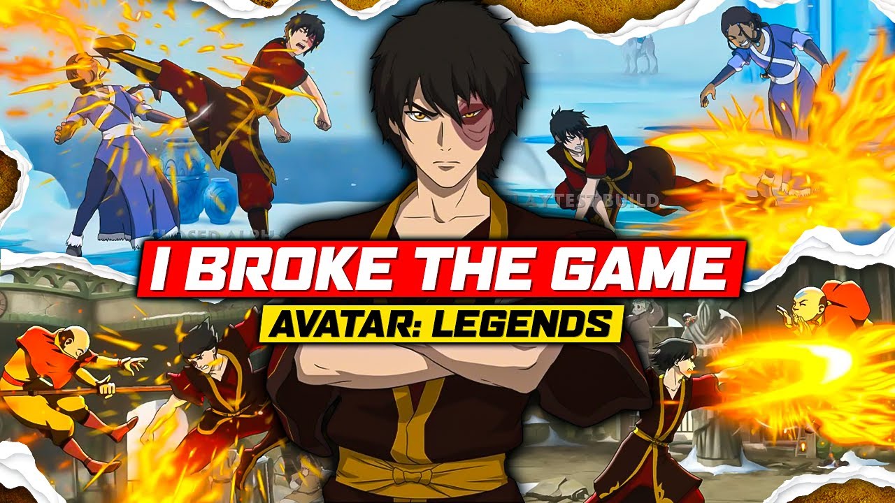I Already Broke Zuko in The New Avatar Fighting Game...
