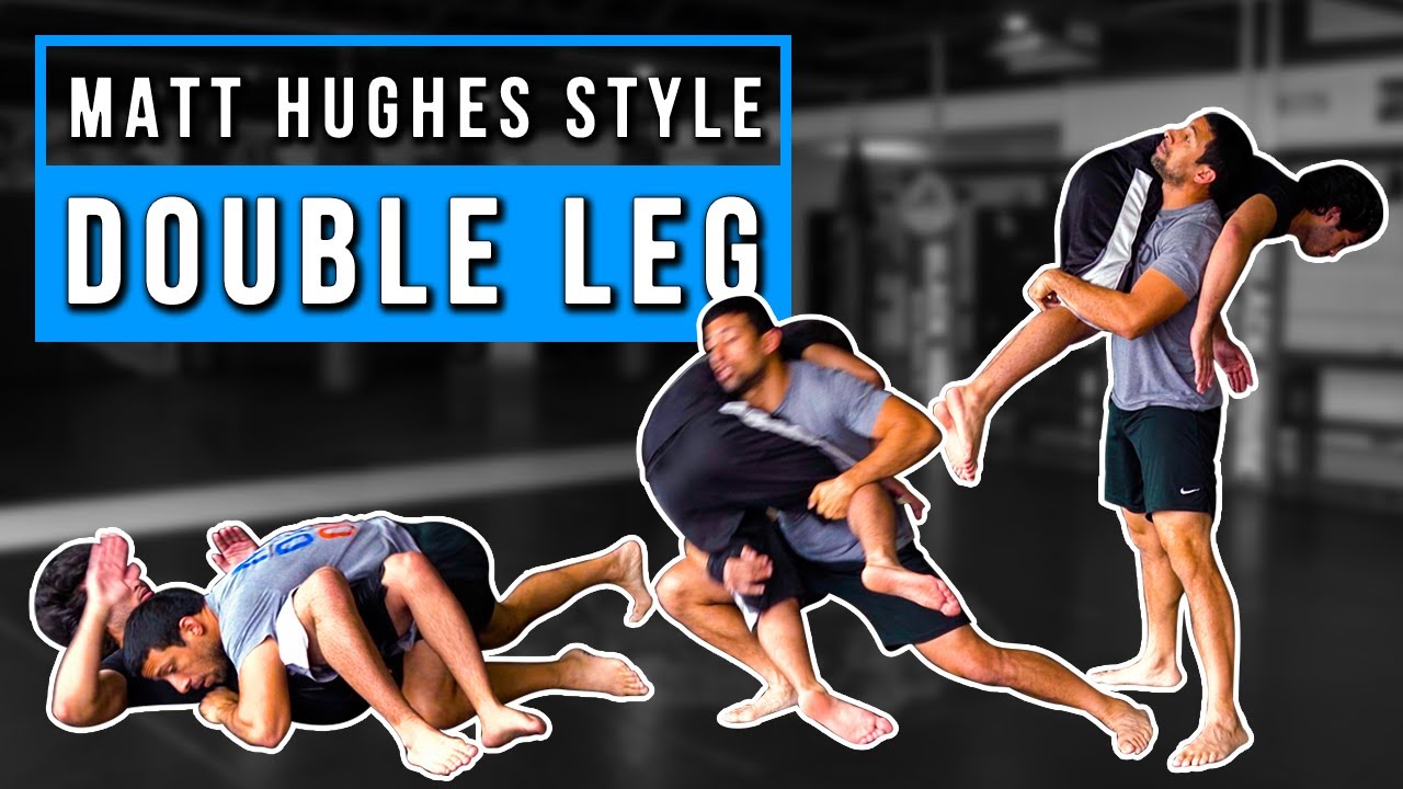 Double Leg takedown lift finish