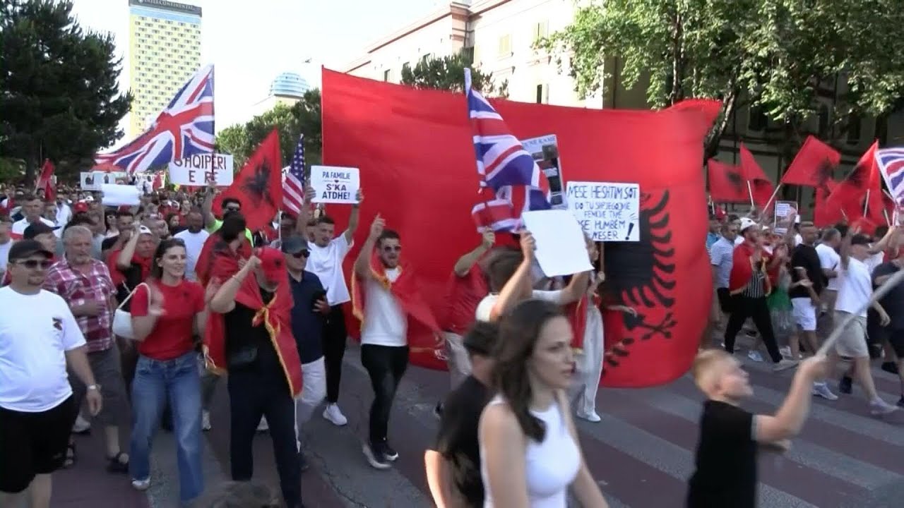 New protest in Albania against Trump-linked project | AFP