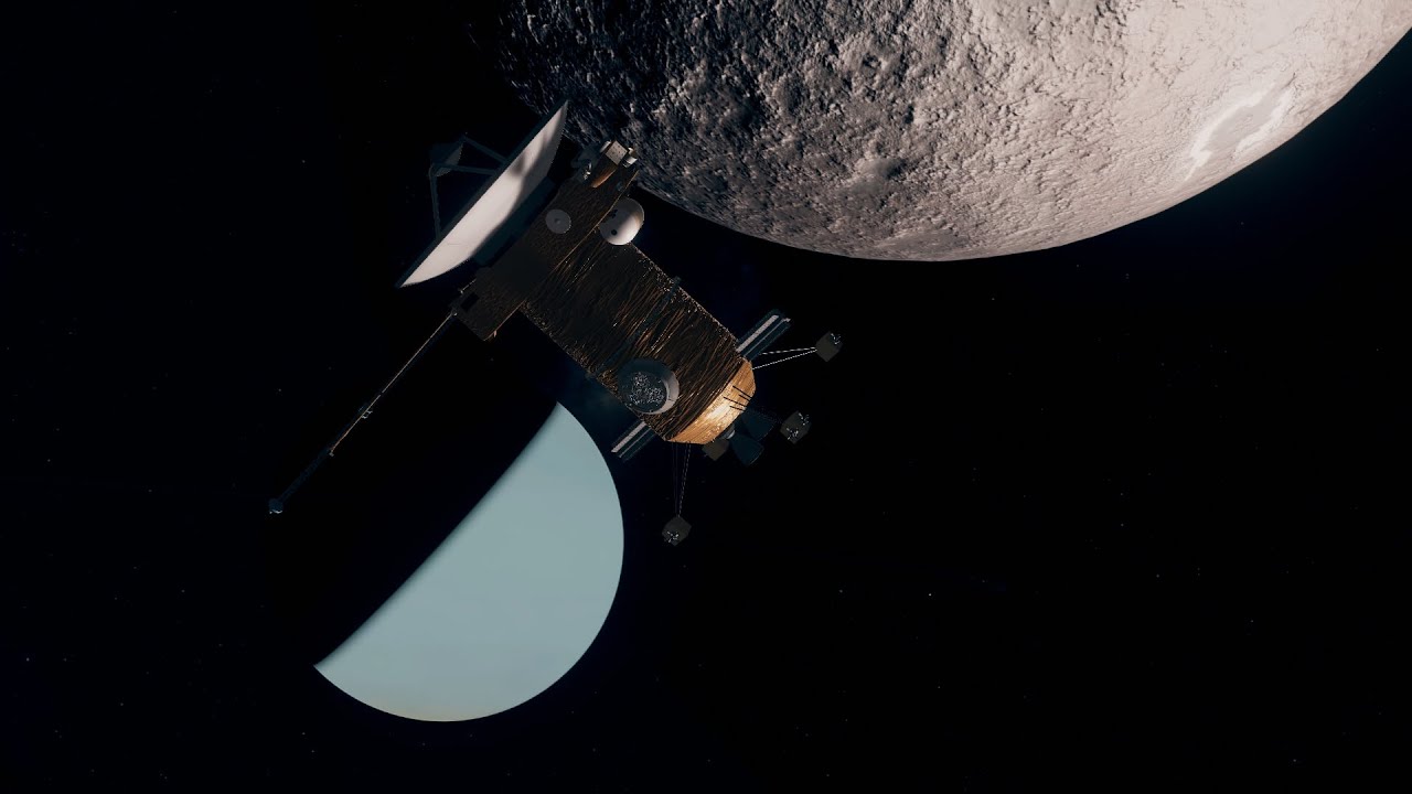 KSP RSS: Uranus Orbiter and Probe mission cinematic