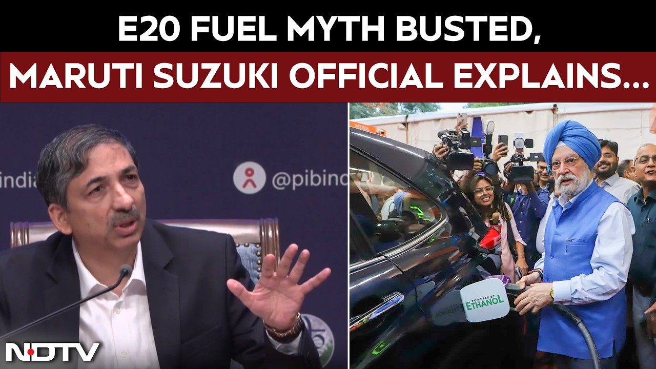 Смешивание топлива E20: Maruti Suzuki заявляет, что топливо E20 не повреждает автомобили E10, вып...