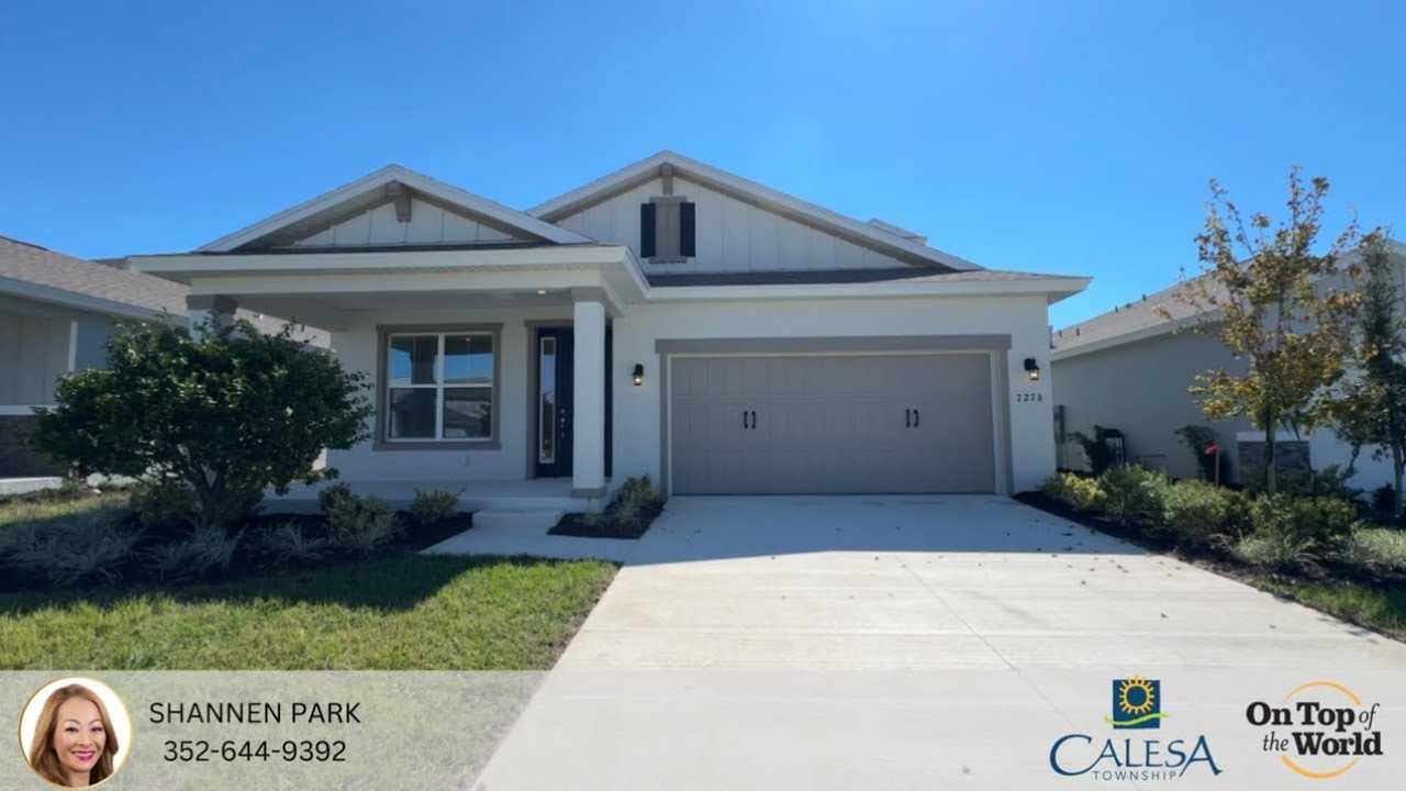 Move-in ready Sable home in Calesa Township