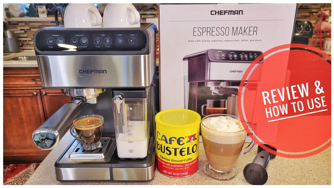 ☕ Chefman 6-in-1 Espresso Machine Review + How to Make Espresso at Home