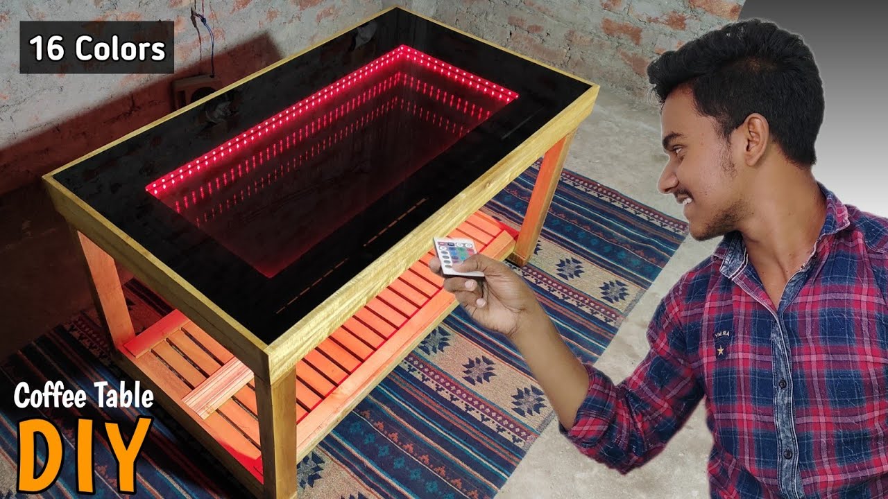 Make a Coffee Table at Home in just 2 Days