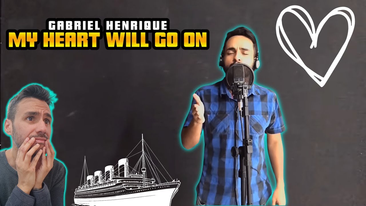 Gabriel Henrique - My Heart Will Go on - Celine Dion (Jessie J) REACTION