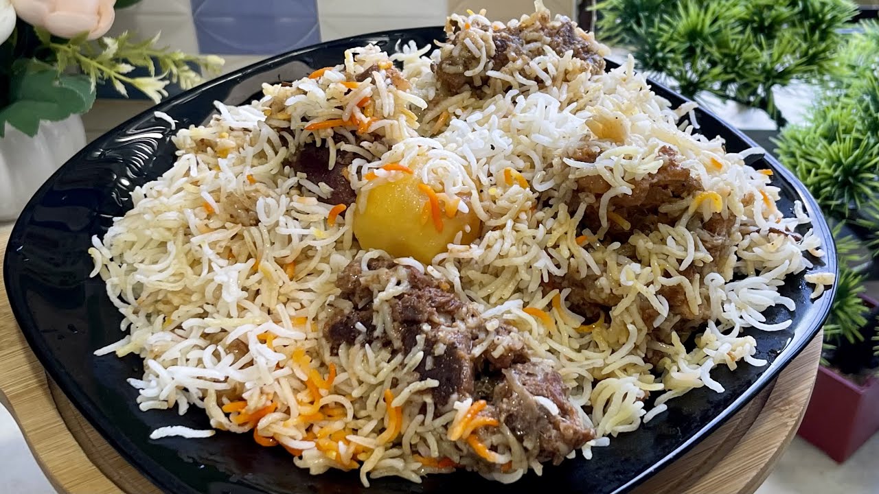 ঘরোয়া মশলায় মজার কাচ্চি বিরিয়ানি রেসিপি /MUTTON KACCHI BIRYANI RECIPE