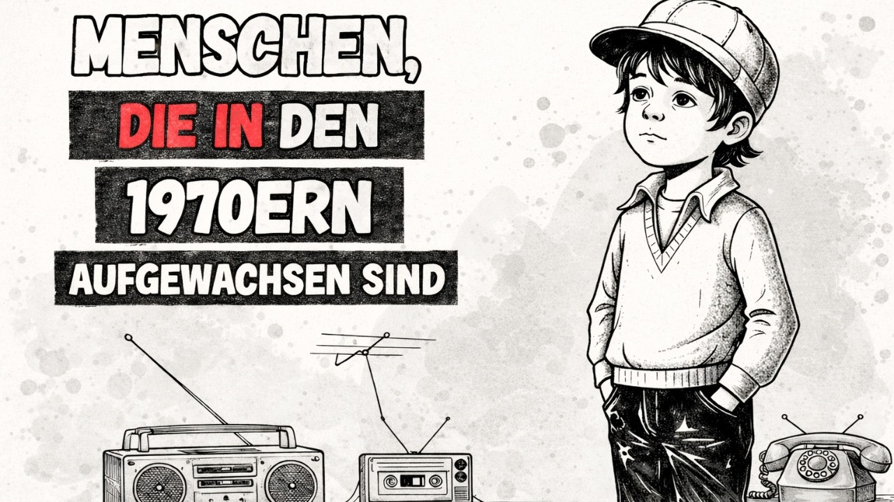 Wenn du in den 1970 Jahren aufgewachsen bist besitzt du wahrscheinlich diese seltenen Eigenschaften