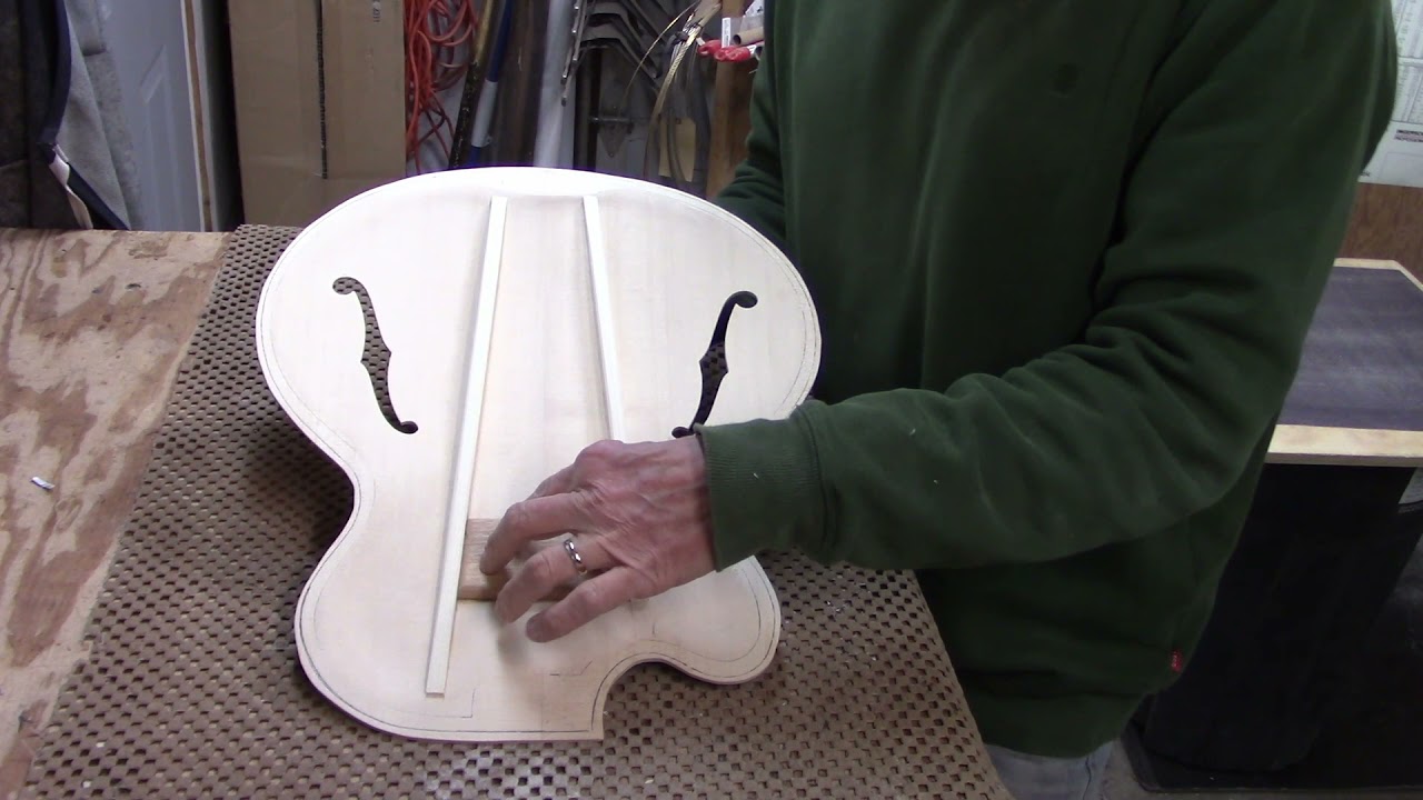 Gluing an Archtop Soundboard to the Sides
