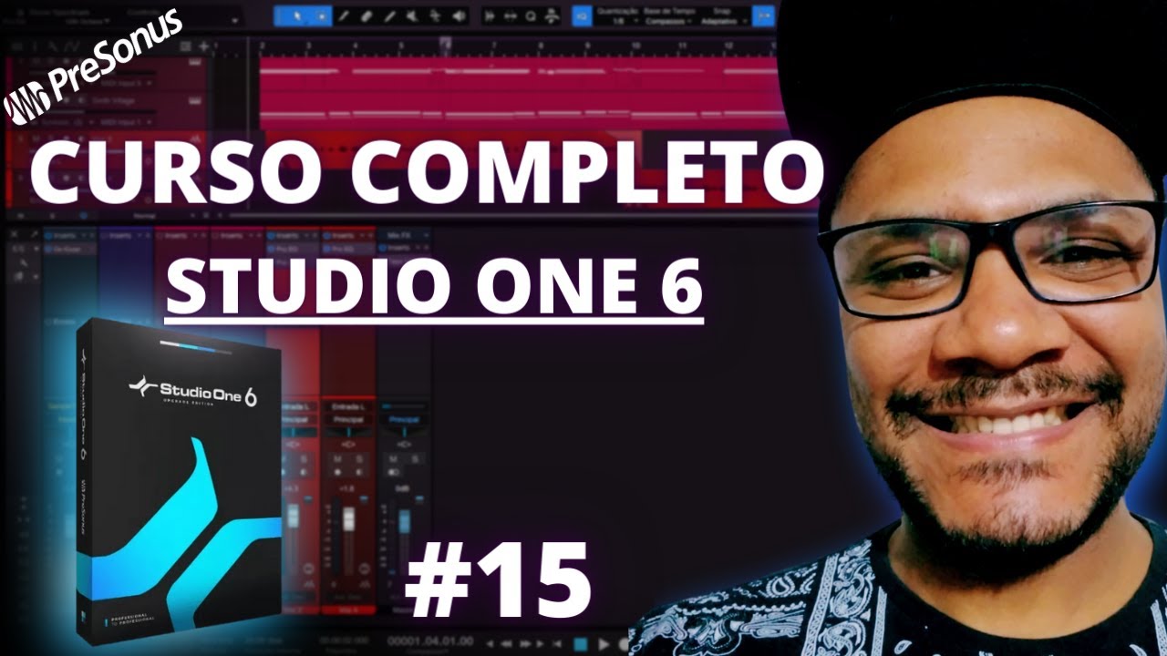 Curso de STUDIO ONE 6 /  Como Tranformar MIDI em Áudio e trabalhar com Audioloops e Midiloops #15