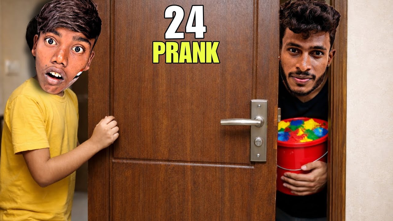 24 PRANK ON 24 HOURS WITH CHOTU | CHOTU FASE 24 PRANKS #factfireking 