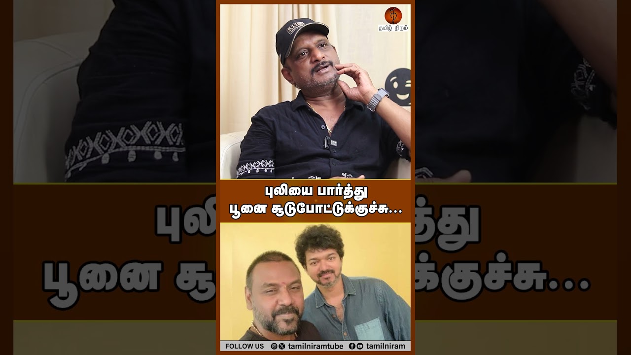 புலியை பார்த்து பூனை சூடுபோட்டுக்குச்சு... #raghavalawrence #cmjosephvijay #tvk #dmk