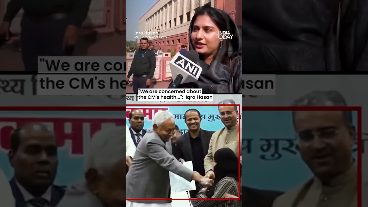 Iqra Hasan slams Nitish Kumar over hijab row as viral Patna video sparks outrage
