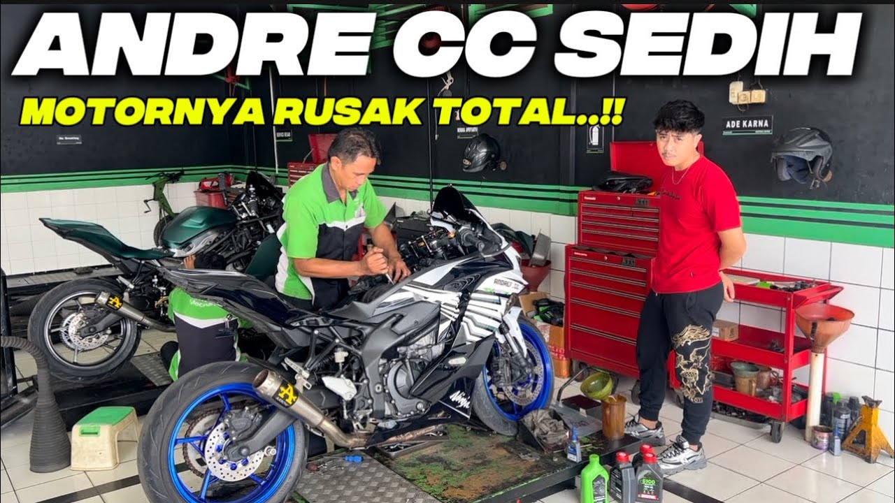 DUO RACUN COMEBACK ‼️ MOTOR ANDRE RUSAK TOTAL 