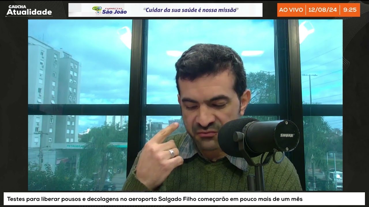 'Tudo se encaminha pra retomada do Salgado Filho em 21 de outubro', diz Jocimar Farina | Atualidade