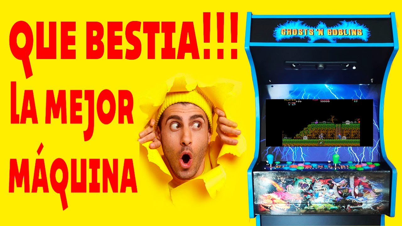 la MEJOR MÁQUINA RECREATIVA ARCADE del MUNDO!!! no BARTOP, si RETRO. Tutorial CONSTRUCCIÓN y Review