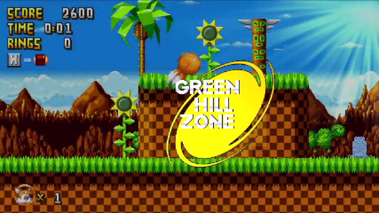 начнем же наше приключение Sonic HCR The Fatal Hack Remake