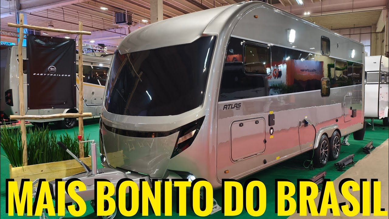 Conheça a Easy Trailer, o que há de melhor no mundo de campismo Exposto Feira em Curitiba