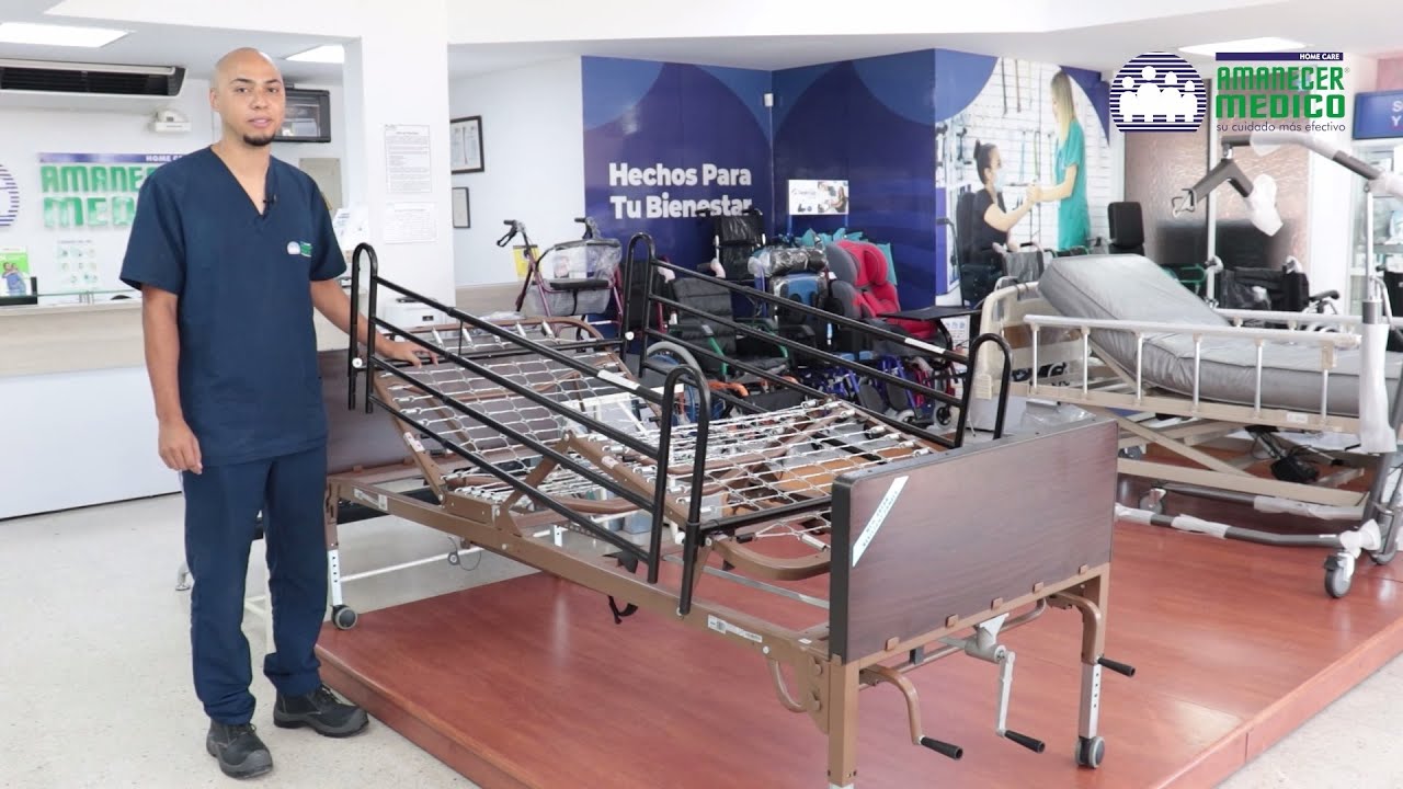 Cama Manual 3 Niveles - Amanecer Medico