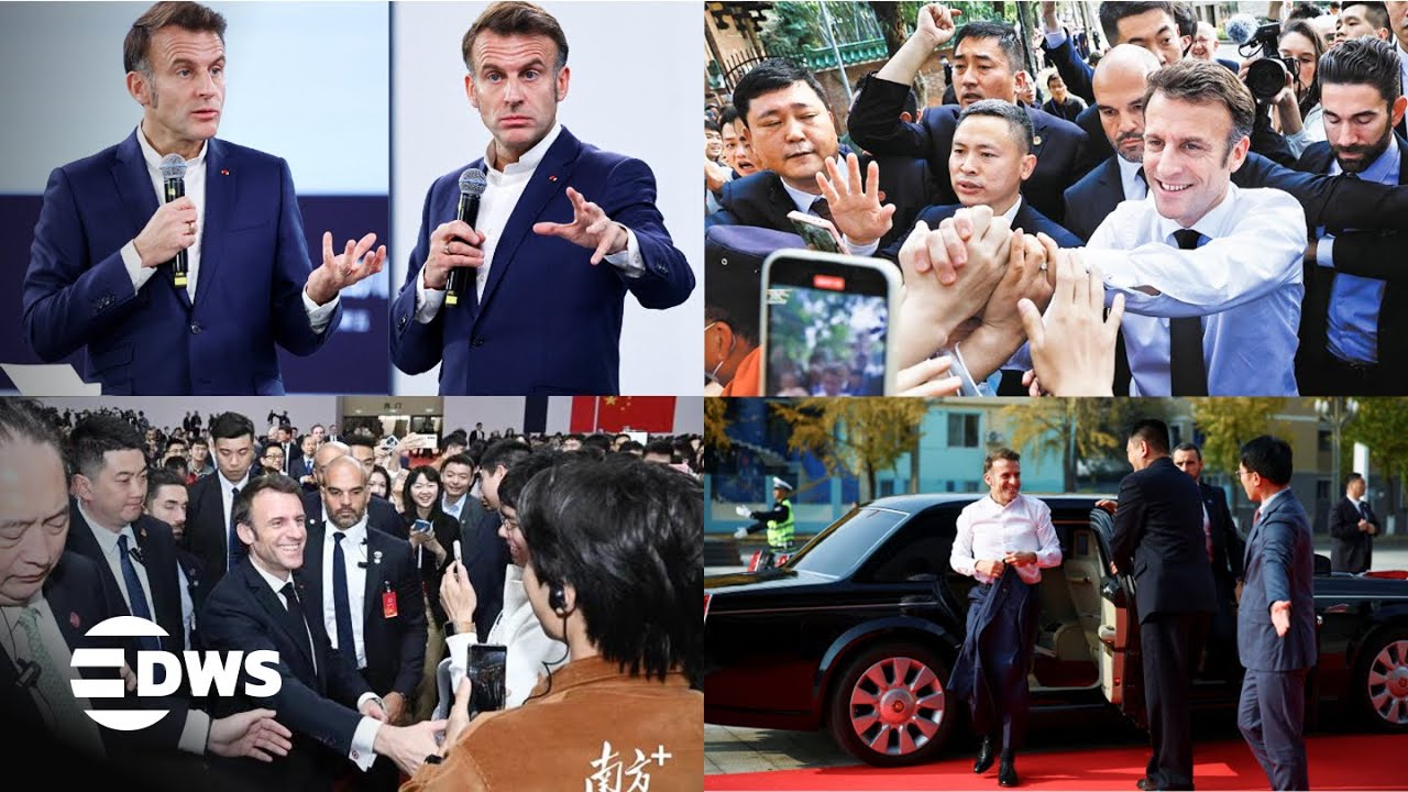 Macron Speaks at Sichuan University, Meets Students & Visits Mixed Team Table Tennis World Cup |AC1E
