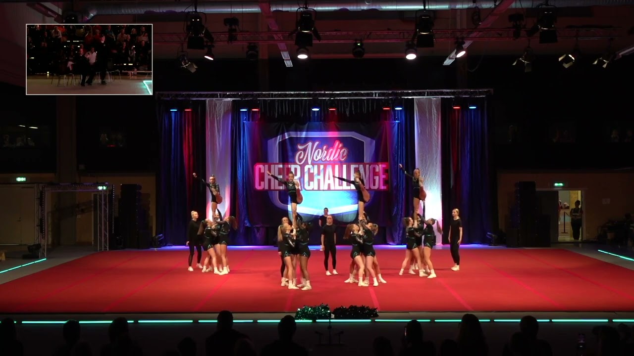 32. Twisters Cheer Elite, Junior Teal J3 - Nordic Cheer Challenge 2022