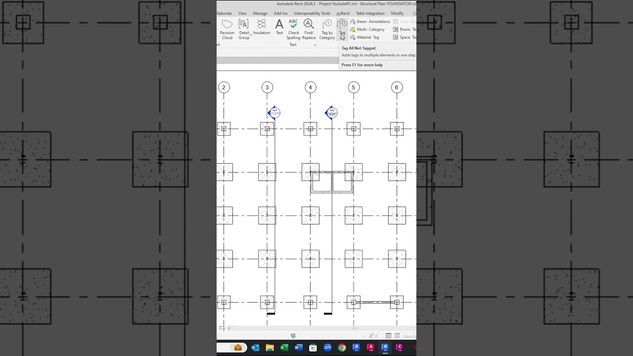 #revit - Annotation Tags #architecture #construction #annotations #tags #fyp