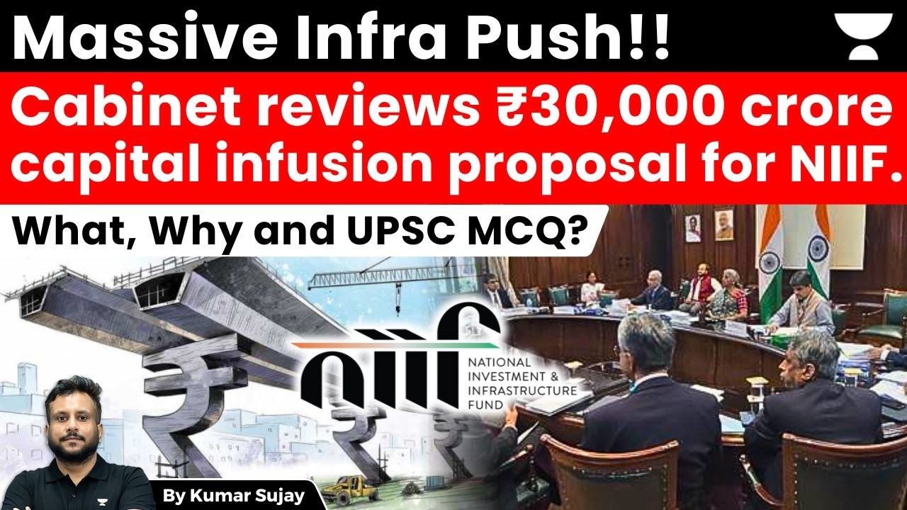 Infrastructure for Viksit Bharat!!NIIF to crowd in private investment to go for Capex