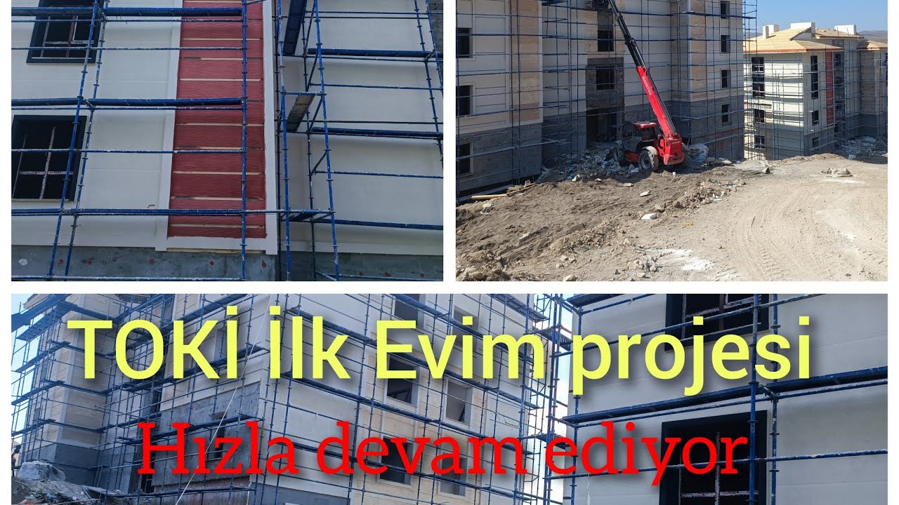 İlk Evim TOKİ projesi hızla devam ediyor