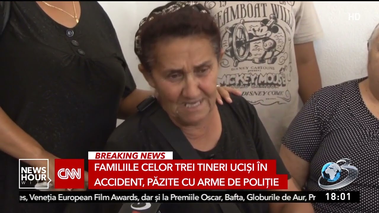 Revolta părinților, la înmormântarea tinerilor uciși de șoferul băut de 19 ani, în Alba