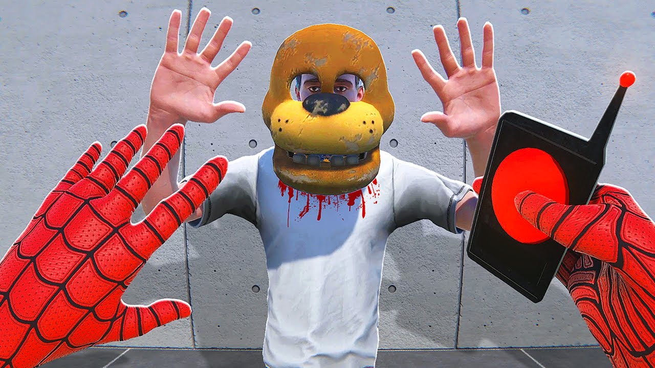 Смертельная маска FNAF против людей — Bonelab VR Mods