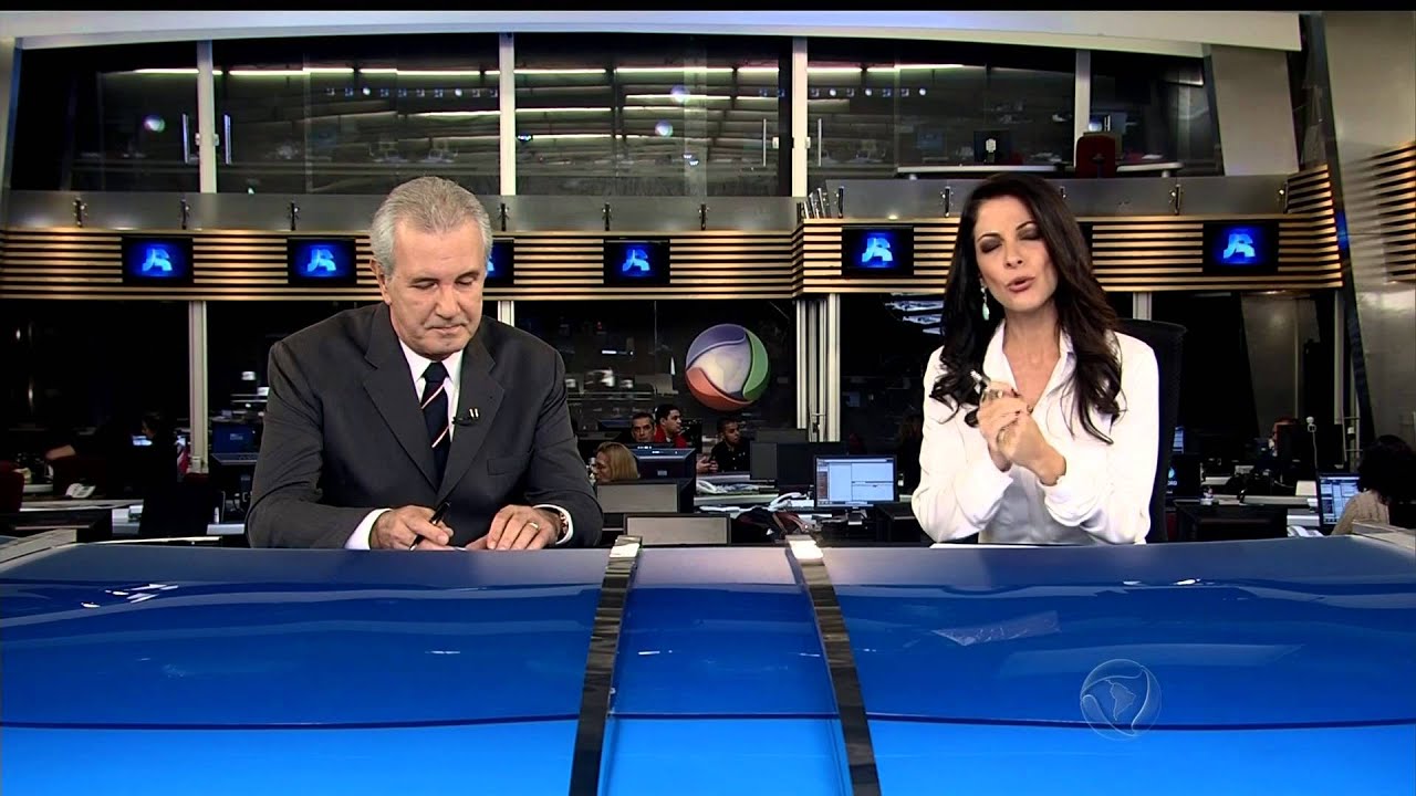 [HD] Despedida de Ana Paula Padrão do Jornal da Record (20/03/2013)