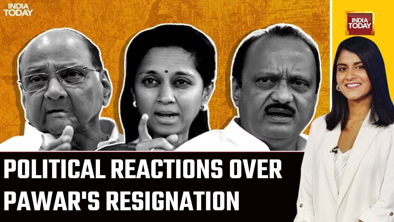 Watch Political Reactions Over Sharad Pawar's Announcement To Step Down As NCP Chief
