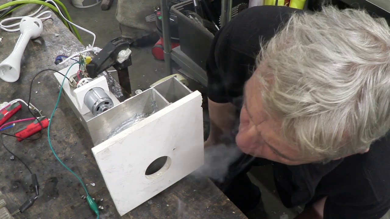 Tesla Turbine As An Air Pump In A Gasifier