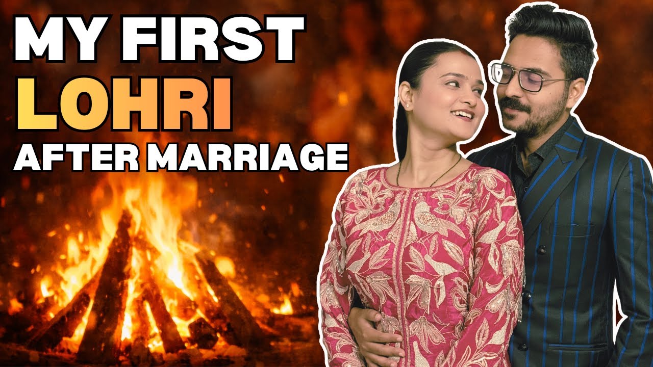 First Lohri Celebration After Marriage | New Family, New Traditions ✨ I Diksha Patodiya