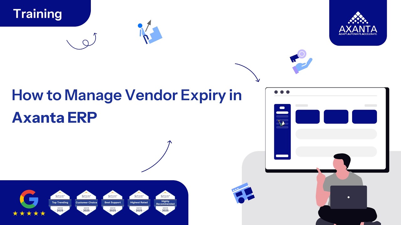 How to Manage Vendor Expiry in Axanta ERP |  No.1 Cloud ERP & POS Software