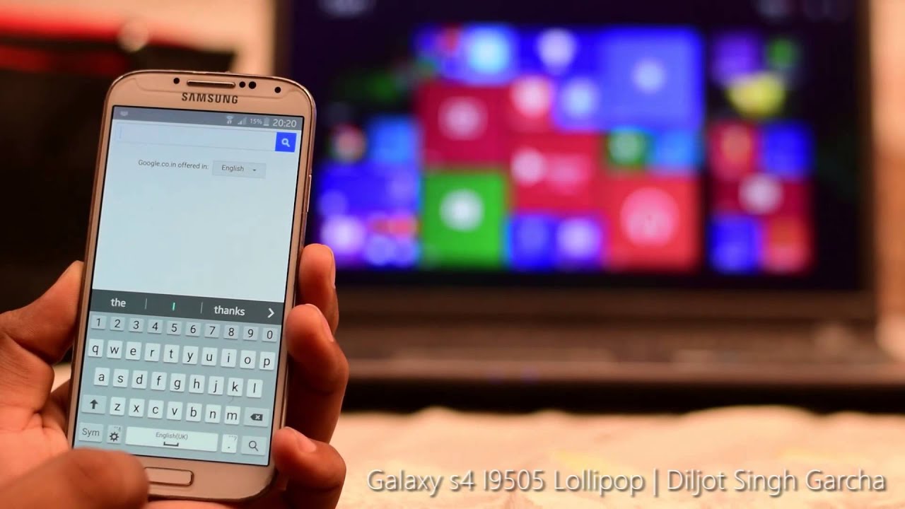 Galaxy S4 I9505 Official Touchwiz Lollipop UPDATE