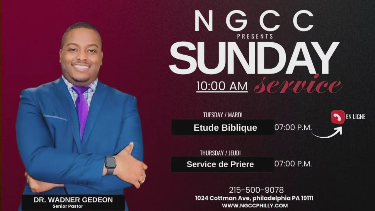 NGCC || END OF THE YEAR | DAY #4 | 12/31/2025  | Dr. Wadner Gedeon, Senior Pastor