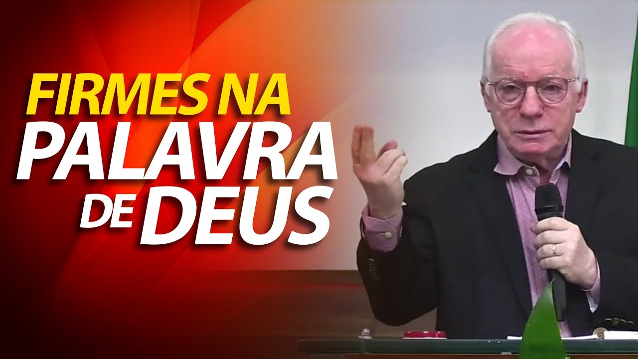 Seja forte e corajoso, e também firme na palavra de Deus | Pastor Paulo Seabra