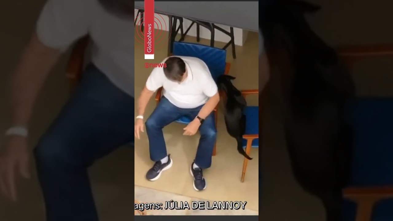 Bolsonaro chega em casa e inicia pris&atilde;o domiciliar ap&oacute;s alta do hospital no DF #g1 #shorts