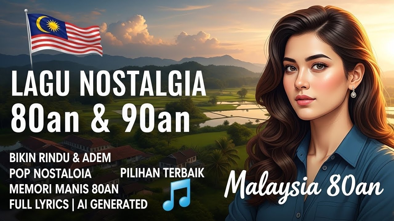 Musik Melayu Lawas Penuh Kenangan | Rindu, Cinta, dan Waktu