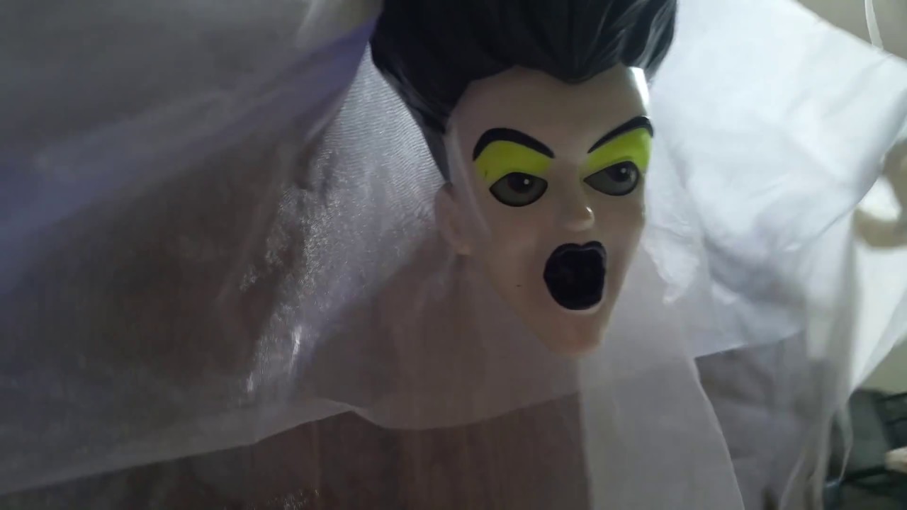 Gemmy Halloween Animated: Floating Female Ghost (Including Bonus Clips/Glitching)